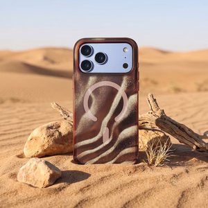 „Tecto Shield Desert Mag“ dėklas, skirtas iPhone 16 6,1", terakotos spalvos