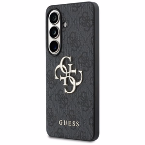 Guess dėklas 4G Big Metal Logo for Samsung Galaxy S26 juodas