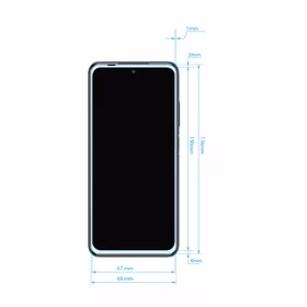 Crong 7D Nano lankstus Glass - Unbreakable 9H hybrid glass the entire Xiaomi Redmi Note 10 5G screen