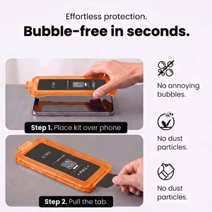 Tech-Protect Quick Set Spy+ 2 vnt. privatumo apsauginių stiklų rinkinys, skirtas iPhone 18 Pro