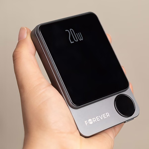 "Forever" belaidis maitinimo šaltinis MATB-200 20W PD 5000 mAh magnetinis juodas