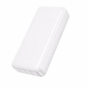 Borofone Power Bank 20000mAh BJ79A Clever - USB -  with Type C and Lightning cables white