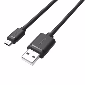 UNITEK Y-C451GBK USB kabelis 1 m USB 2.0 USB A Micro-USB B Juoda