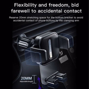 Car phone holder Forcell F-Grip Guardian AV air vent black
