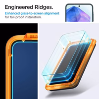 Spigen Glass tR AlignMaster 2 rinkinys - Samsung Galaxy A55