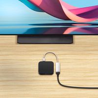 Baseus adapteris Lite Series - USB į RJ45 - 1000 Mbps (WKQX000102) baltas