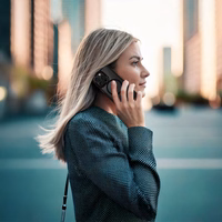 Liavec Hybrid MagSafe dėklas telefonui iPhone 15 Pro Max pilkas