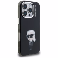 Karl Lagerfeld IML Aquarelle Karl & Logo MagSafe deklas iPhone 16 Pro - juodas