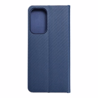 Dėklas telefonui LUNA Book Carbon for SAMSUNG A23 5G - mėlynas (m)
