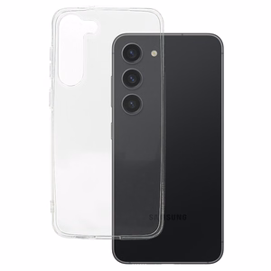 Itin plonas 1mm dėklas telefonui Samsung Galaxy S23 skaidrus