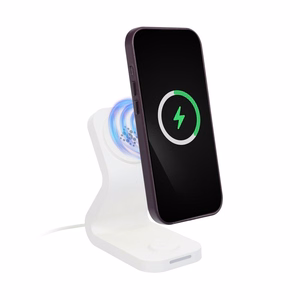 Dėklas Leather Mag Cover (MagSafe) skirtas iPhone 15 violetinis