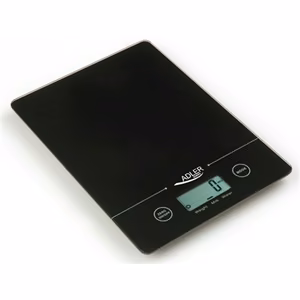 Adler AD 3138 – virtuvinės svarstyklės, 5 kg, 1 g, LCD, juodas
