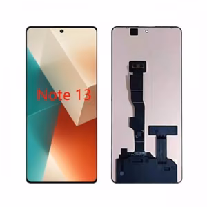 LCD ekranas suderinamas su Xiaomi Redmi Note 13 4G / Note 14 5G / Poco M7 Pro 5G juodas HQ