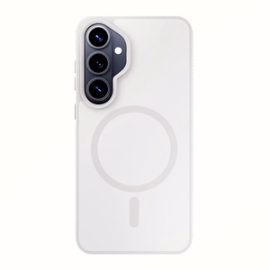 Samsung Galaxy S26+ - 3mk Smoke MagCase White