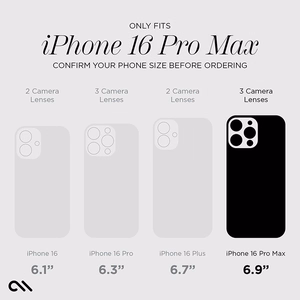 Case-Mate Waterfall MagSafe dėklas, skirtas iPhone 16 Pro Max, sidabro spalvos