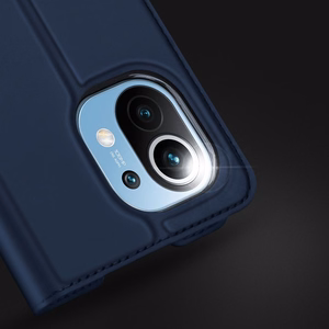 DUX DUCIS Skin Pro knygos tipo dėklas telefonui Xiaomi Mi 11 mėlynas