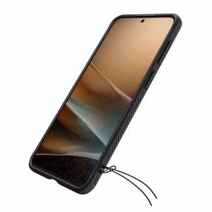 Spigen Rugged Armor dėklas Galaxy A57 5G matinis juodas