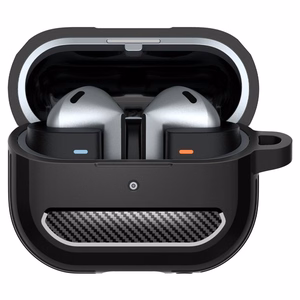 Spigen Rugged Armor dėklas Samsung Galaxy Buds 3 / 3 Pro - juodas