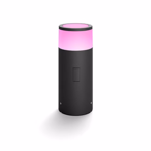 Philips Hue WCA Calla Outdoor Bollard, Black 8 W 2000-6500 Hue White Colour Ambiance