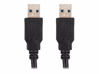 Lanberg USB-A laidas 3.0 1.8m juodas
