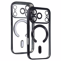 Metalinis Magsafe dėklas iPhone 17 Pro juodas