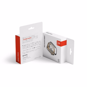 Crong Hybrid Watch Case apsauginis dėklas su integruotu stiklu, skirtas Apple Watch 41 mm, „Starlight“ spalvos