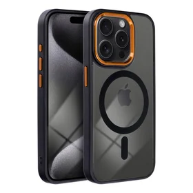 COLOR EDGE MAG COVER dėklas telefonui suderinamas su Magnetiniu MagSafe Samsung S26 Edge juodas auksinis