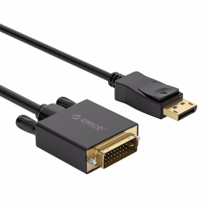 Orico XD-DTD DisplayPort–DVI, 4K laidas, 3 m – juodas