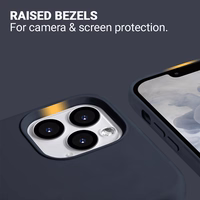 Crong Color Cover Magnetic - iPhone 13 Pro Max MagSafe dėklas (Navy mėlynas)