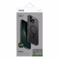 Uniq Clario dėklas telefonui iPhone 16 Pro Max 6.9" Magclick įkrovimas pilkas