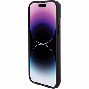 BMW Magnetinis Odinis Hot Stamp dėklas telefonui iPhone 15 Plus - juodas