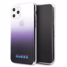 Guess GUHCN65DGCPI iPhone 11 Pro Max violetinis/gradientinis violetinis kietas dėklas California