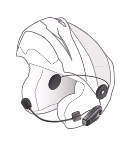 Interphone U-COM 8R мотоциклетный интерком 1600 m черный