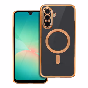 Electro Mag Cover case for Samsung A26 compatible with MagSafe gold