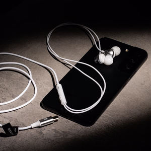 Forever laidinės ausinės EP-02 USB-C baltos