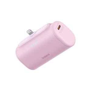 Išorinė baterija OS-Baseus Compact IP 5000mAh 20W (rožinė)