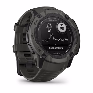 Garmin Instinct 2X Solar 2,79 cm (1.1") MIP 50 mm Skaitmeninis 176 x 176 pikseliai Lietimui jautrus ekranas Grafitas GPS (palydovinis)
