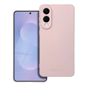 ROAR dėklas SPACE Samsung S25 Edge telefonui, rožinis