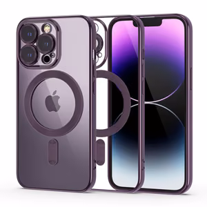 Tech-Protect MagShine Line MagSafe iPhone 14 Pro Case - Purple
