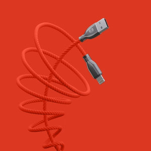 Forever Tornado кабель USB - Lightning 1,0 м 3A красный