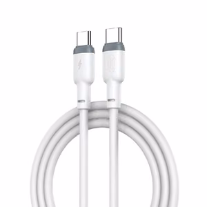 USB laidas XO (NB208B) USB-C į USB-C (60W) 1m baltas
