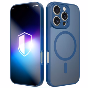 3mk Misty MagCase iPhone 16 Pro dėklas - mėlynas