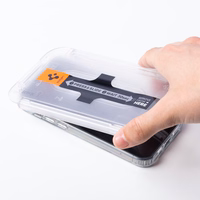 Spigen Glas.tR EZ Fit Apsauginis stiklas iPhone 14 Pro Max - 2 vnt.