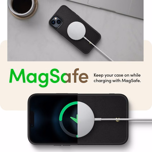Spigen Cyrill Kajuk Mag dėklas su MagSafe iPhone 14 Plus - juodas