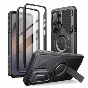 Tech-Protect Kevlar MagSafe 2-Set Case for Samsung Galaxy S26 Ultra - Black