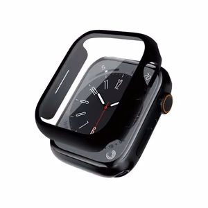 Crong Hybrid Watch Case with integrated glass for Apple Watch 41 mm, black
