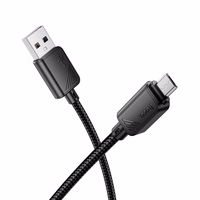 Kabelis USB A į Micro USB Hoco 2,4A 1 m X113 juodas