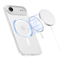 Tech-Protect MagFlex Magnetinis dėklas telefonui iPhone 17 Air - Skaidrus matinis