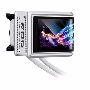 Asus ROG RYUO IV 360 ARGB - viskas viename vandens aušintuvas, 12 cm (baltas)
