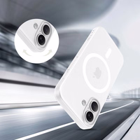 Tech-Protect MagSlim Magnetinis dėklas telefonui iPhone 17 - matinė balta